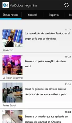 Argentina Newspapers android App screenshot 2